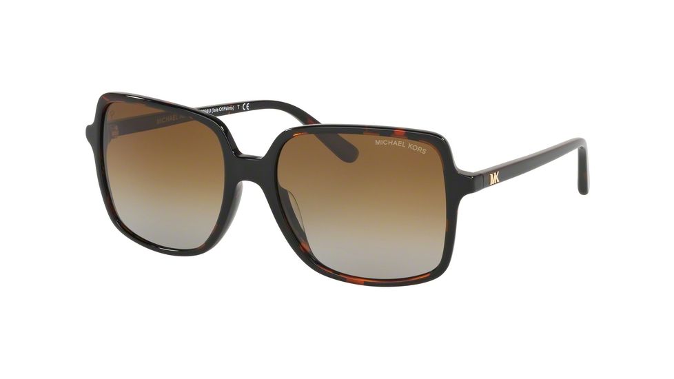 Michael Kors ISLE OF PALMS MK2098U Prescription Sunglasses, 56mm, Tortoise, MK2098U-3781T5-56-SV
