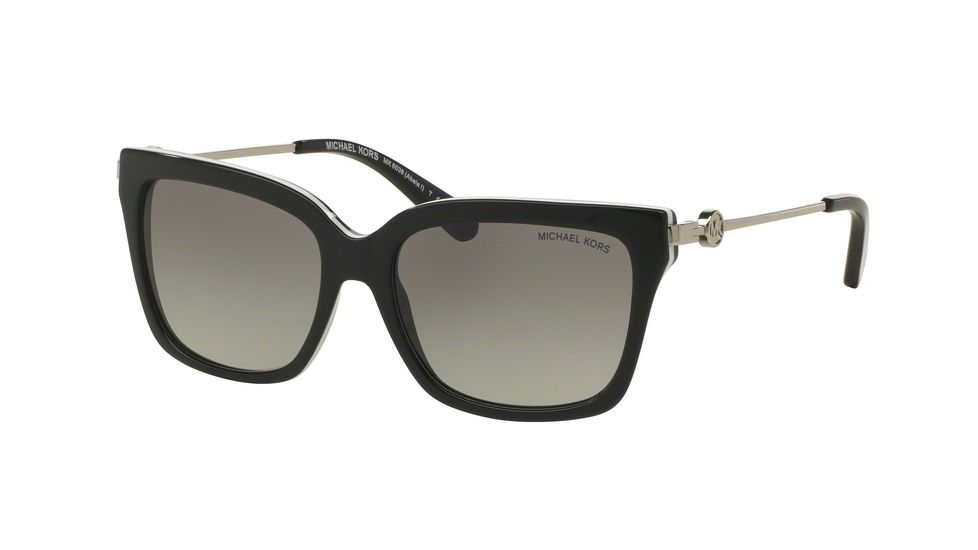 Michael Kors MK6038F Bifocal Prescription Sunglasses MK6038F-312911-54 - Lens Diameter 54 mm, Frame Color Black/White