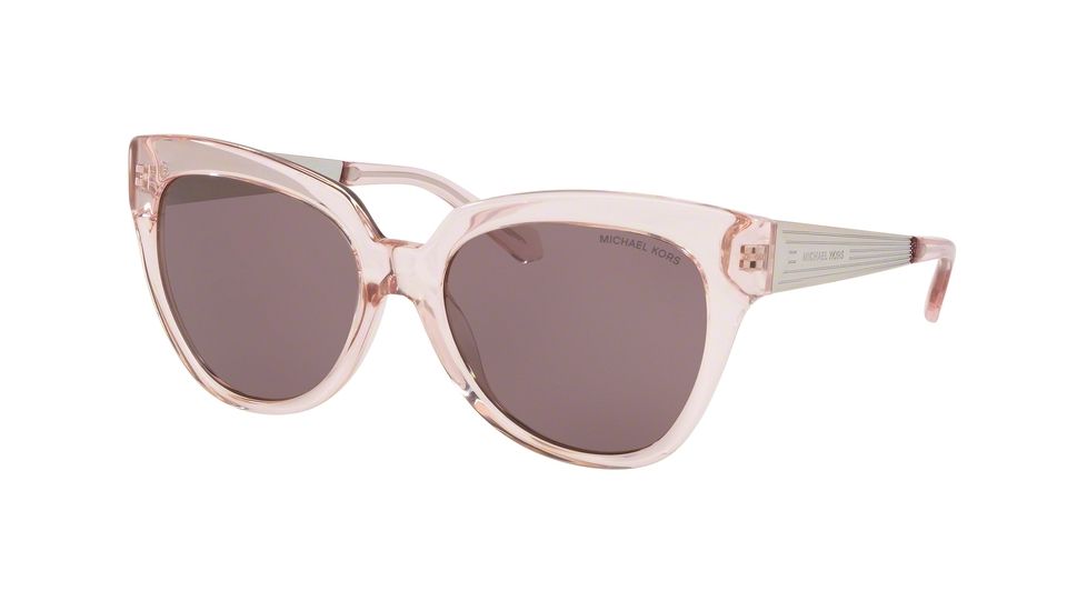 Michael Kors PALOMA I MK2090 Bifocal Prescription Sunglasses, 55mm, Light Pink Transparent, MK2090-36787N-55-BI