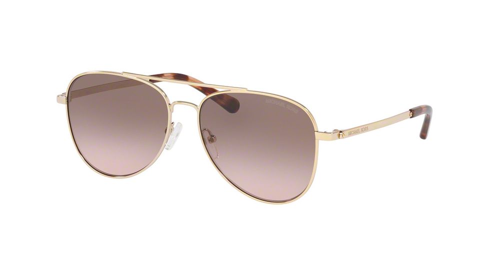 Michael Kors SAN DIEGO MK1045 Prescription Sunglasses, 56mm, Light Gold, MK1045-101411-56-SV