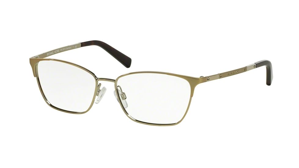 Michael Kors VERBIER MK3001 Eyeglass Frames 1024-52 - Gold Frame