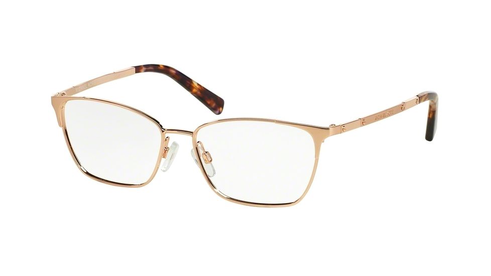 Michael Kors VERBIER MK3001 Eyeglass Frames 1026-52 - Rose Gold Frame