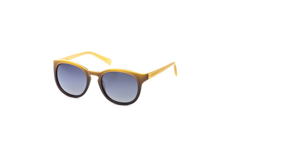 Michael Stars MS Ingenious SEMS INGE06 Single Vision Prescription Sunglasses SEMS INGE065030 YE - Lens Diameter 53 mm, Frame Color Mari Gold