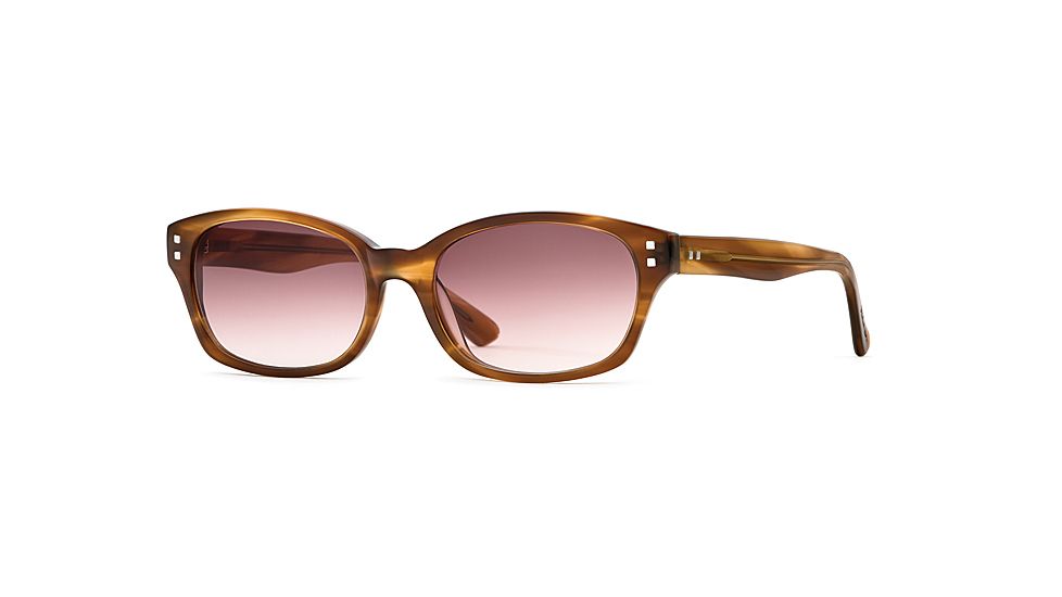 Michael Stars MS Tardy SEMS TARD06 Single Vision Prescription Sunglasses SEMS TARD065240 BN - Lens Diameter 52 mm, Frame Color Tea, Lens Diameter 32 mm