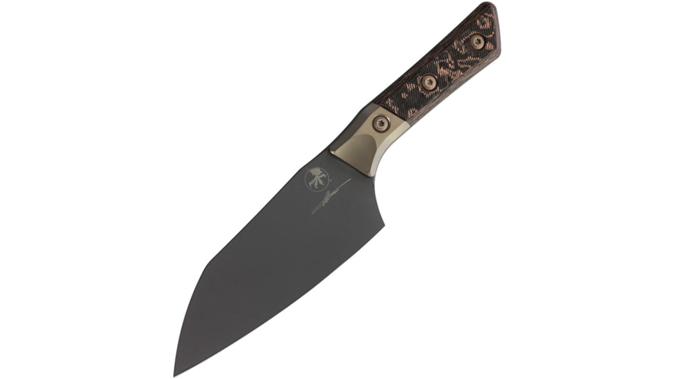 Microtech Santoku 6" SW DLC CF Live, MCT3200B1DLCLWC