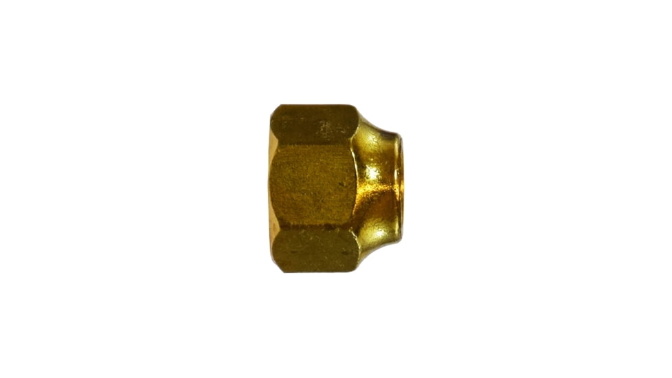 Midland Metal Sae 45 Degree Flare Short Forged Nut 3/8in., Short, Each, 10-041