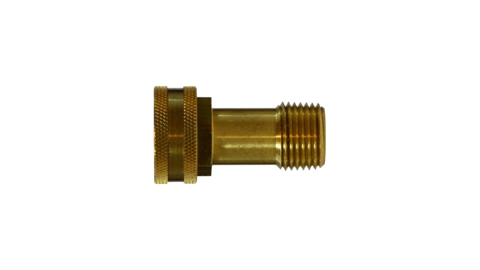 Midland Metal Swivel Water Inlet Brass Fitting 3/4in Fgh x 3/8in. MPT, 30-048