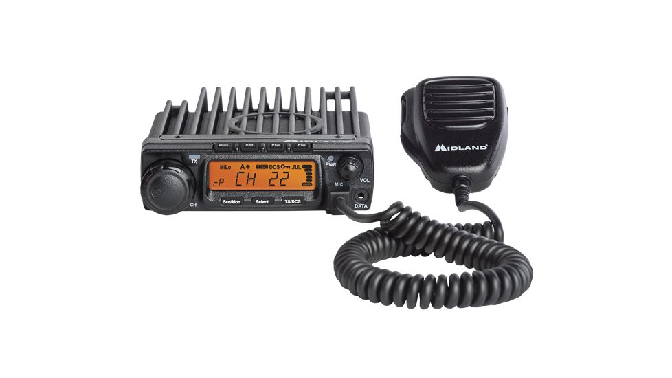 Midland Radio 40 Watt Micro Mobile GMRS Radio, Black, MXT400
