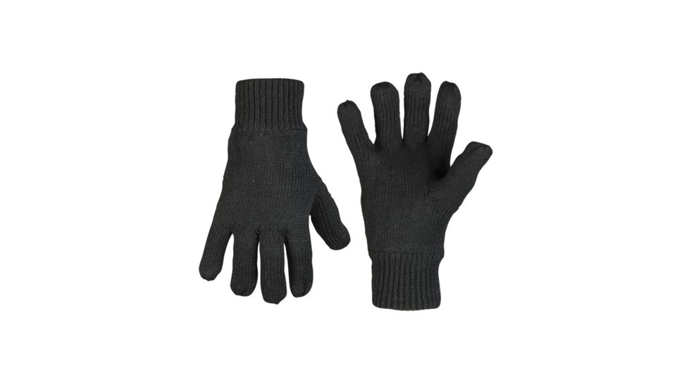 MIL-TEC Acrylic Thinsulate Gloves, Black, One Size, 12531002