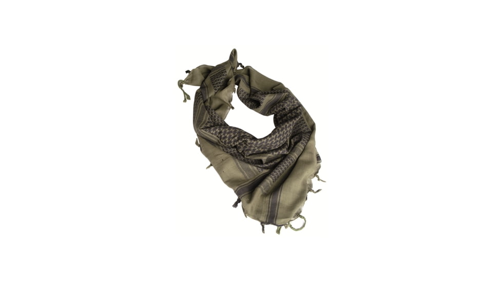 MIL-TEC Shemagh, OD/Black, One Size, 12610000