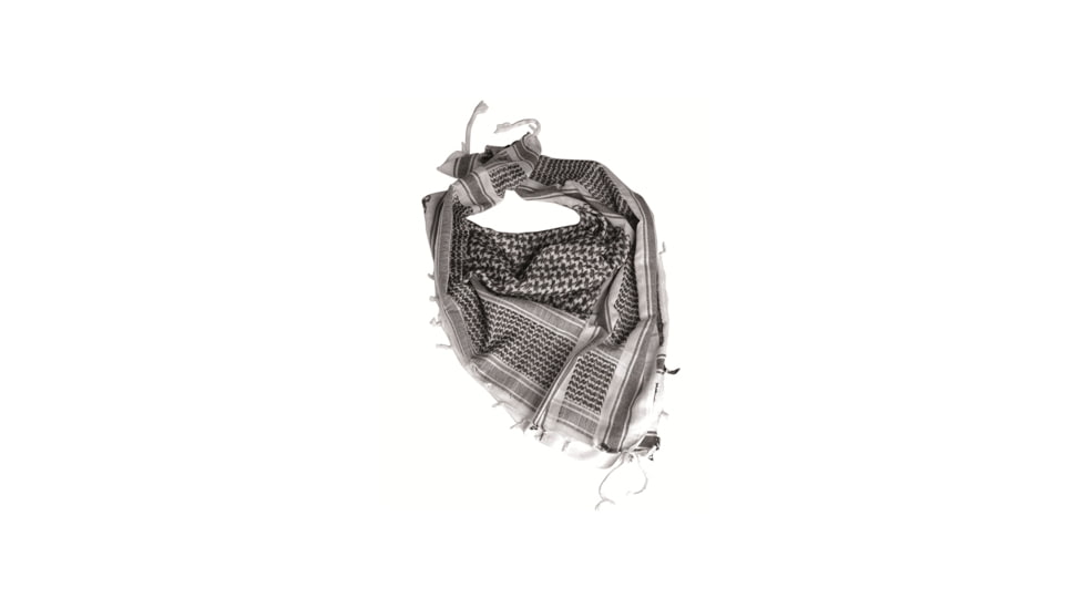 MIL-TEC Shemagh, White/Black, One Size, 12613000