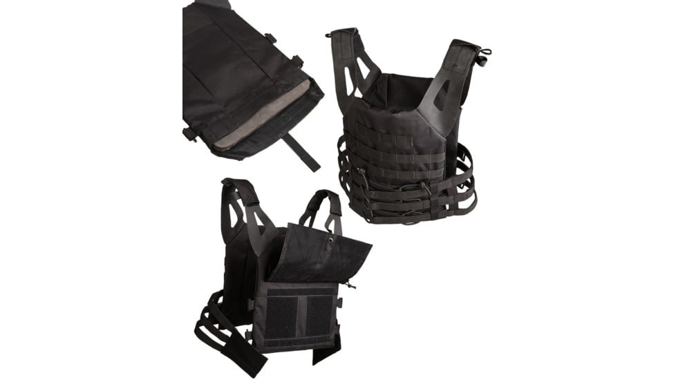 MIL-TEC Gen II Plate Carrier, Black, One Size, 13463202