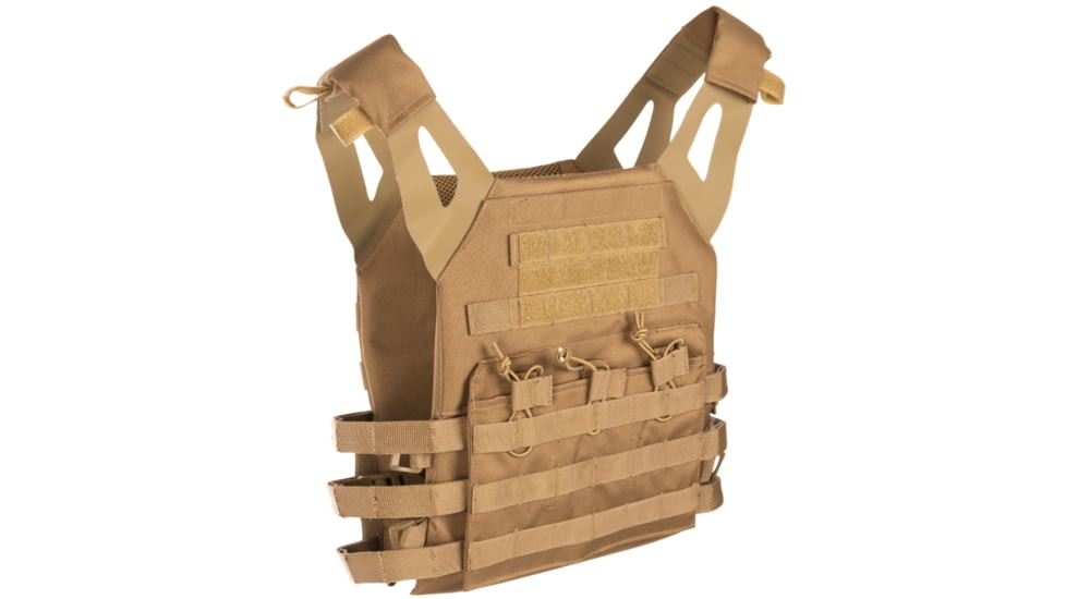 MIL-TEC Gen II Plate Carrier, Coyote, One Size, 13463205