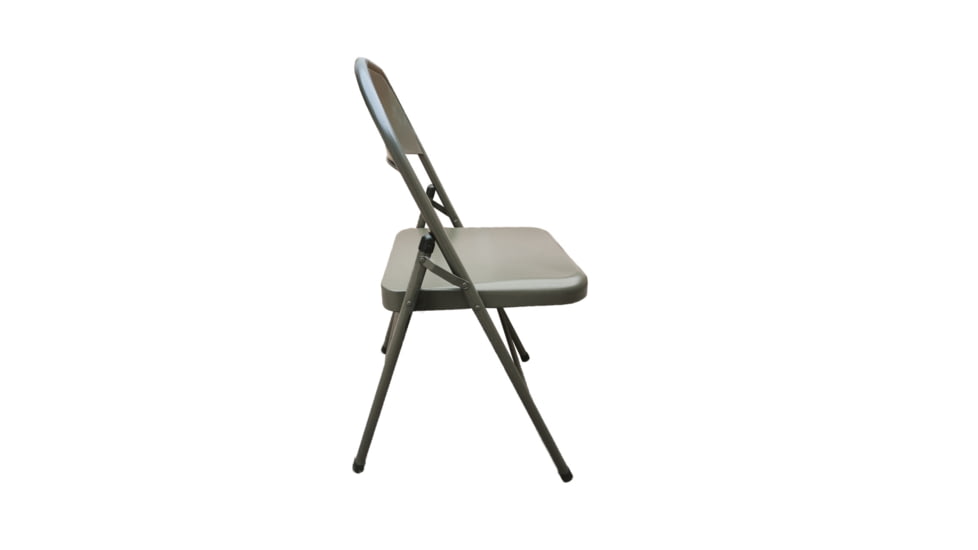 MIL-TEC US Style Metal Folding Chair, Olive Drab, 14452001