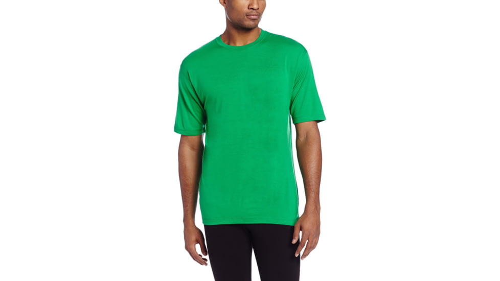 Minus33 Algonquin Lightweight Wool Short Sleeve Crew, Zephyr Green, Medium, 703ZGM