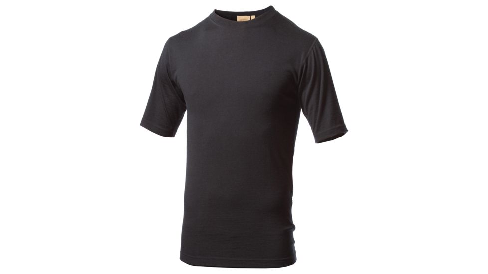 Minus33 Mens Ss Crew Lg Blk 703LG BLK