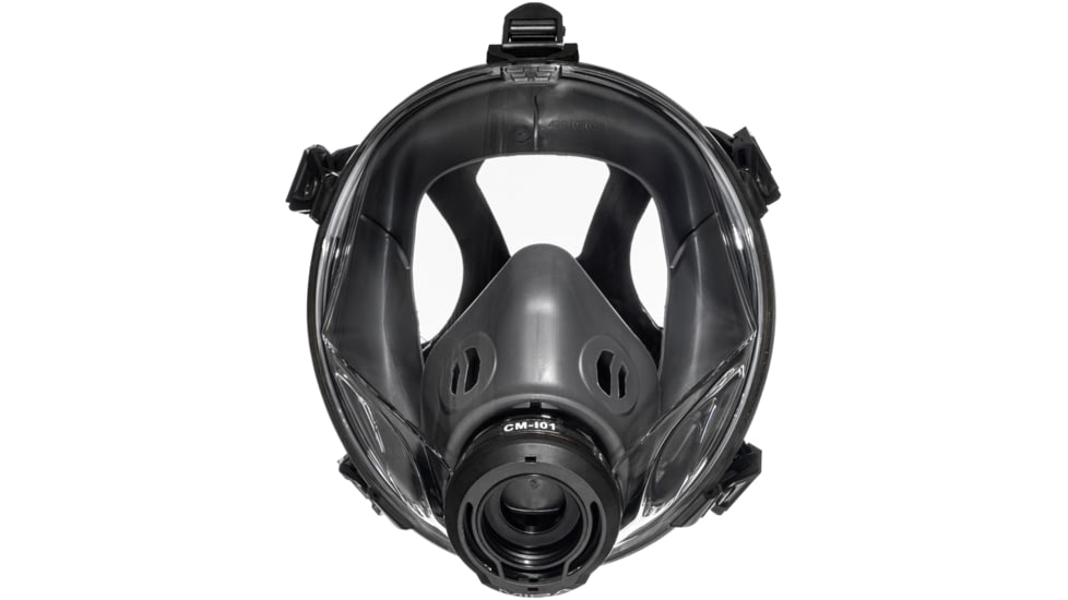 MIRA Safety CM-I01 Full-Face Respirator, Black, One Size, CM-I01-B