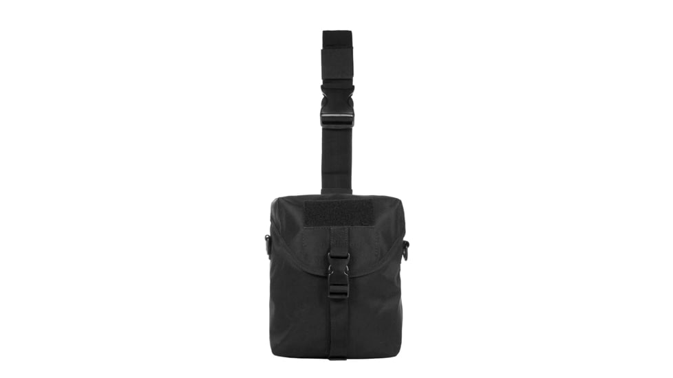 MIRA Safety Drop-Leg Gas Mask Pouch, Black, None, DROPPOUCH