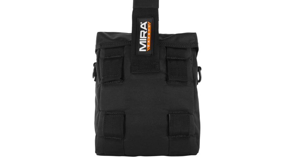MIRA Safety Drop-Leg Gas Mask Pouch, Black, None, DROPPOUCH