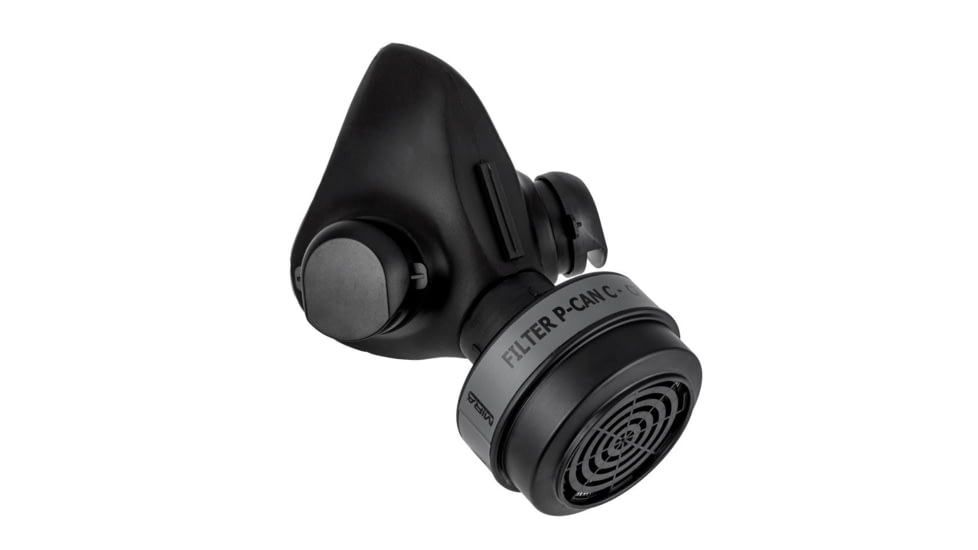 MIRA Safety TAPR Tactical Air-Purifying Respirator Mask, Compact P-CAN Filter, Black, TAPRKIT-9