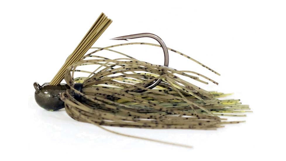 Missile Baits Ikes Flip Out Jig, 1/2oz, Dill Pickle, MJFO12-DPKL