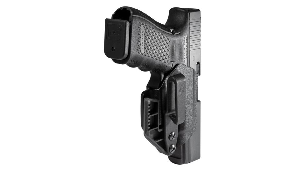 Mission First Tactical Minimalist IWB Holster, Glock 17/19/22/23/26/27/33/34, Ambidextrous, Black, H2GL940AIWBM