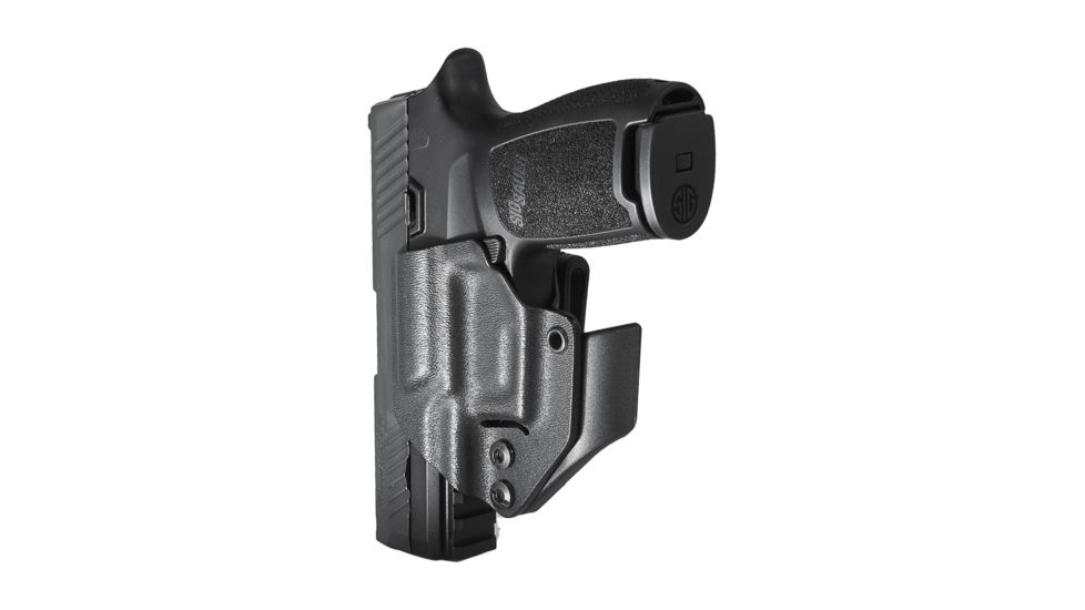 Mission First Tactical Minimalist IWB Holster, SIG Sauer P320, Ambidextrous, Black, H2SG320AIWBM