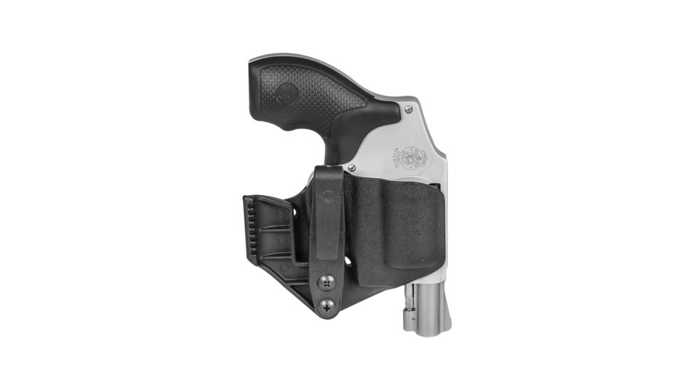 Mission First Tactical Minimalist IWB Holster, Smith &amp; Wesson J Frame Revolvers, Ambidextrous, Black, H2SWJAIWBM