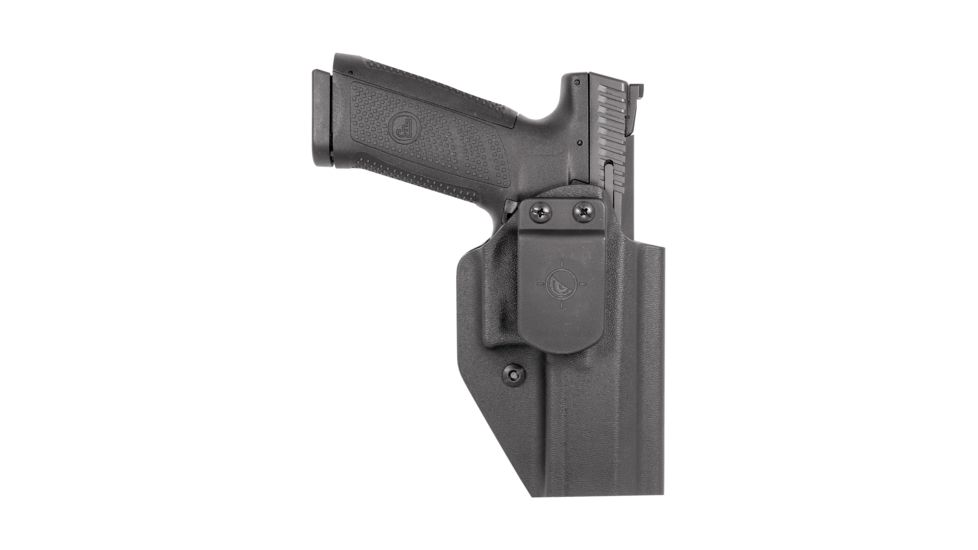 Mission First Tactical IWB/OWB Holster, AIWB, CZ P-10 Fullsize, Ambidextrous, Black, HCZP10FSAIWBA