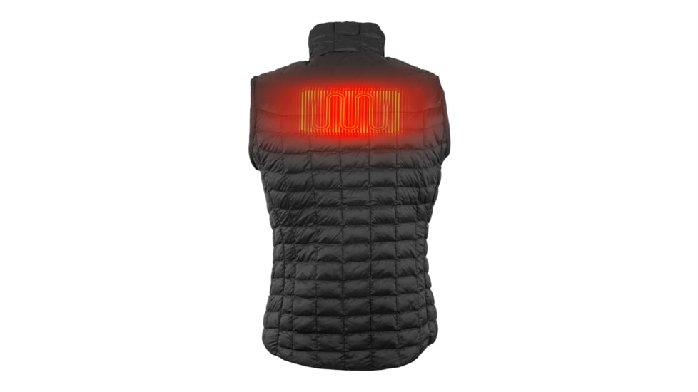 Mobile Warming 7.4V Heated Back Country Vest - Womens, Black, 2XL, MWWV04010620