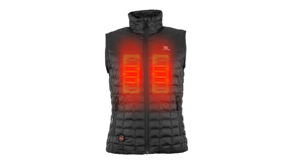Mobile Warming 7.4V Heated Back Country Vest - Womens, Black, 2XL, MWWV04010620