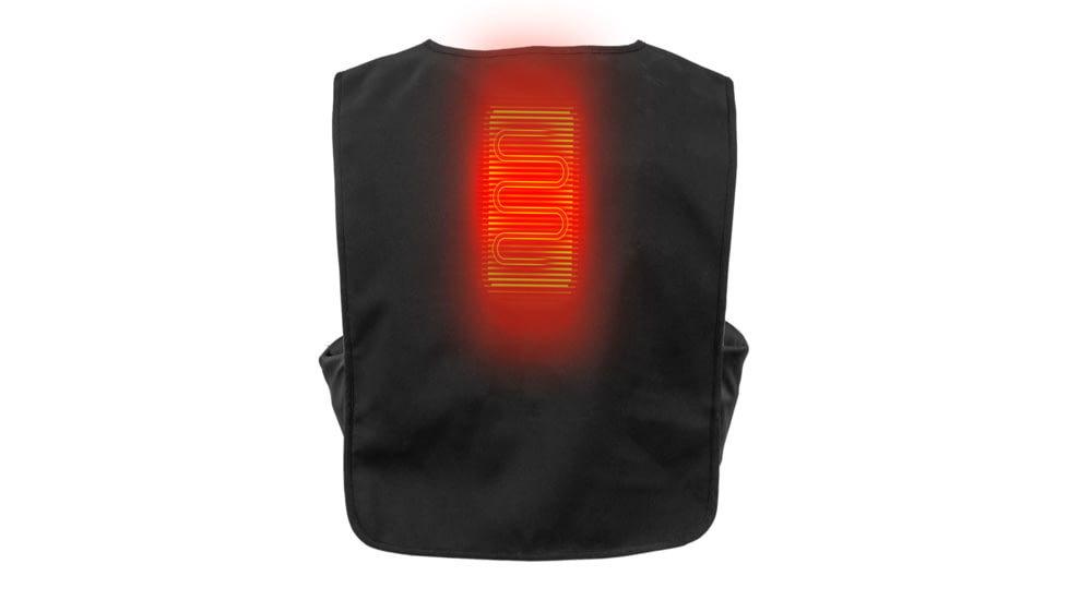 Mobile Warming 7.4V Heated Smart Thawdaddy Vest - Mens, Black, Extra Large, MWUV11010621