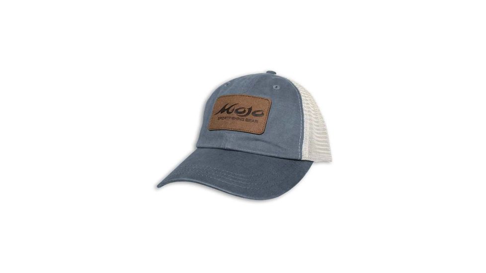 Mojo Sportswear Company BBJ Patch Hat - Mens, Vintage Navy, One Size Vintage Navy  - Mojo Sportswear BBJ Patch Hat