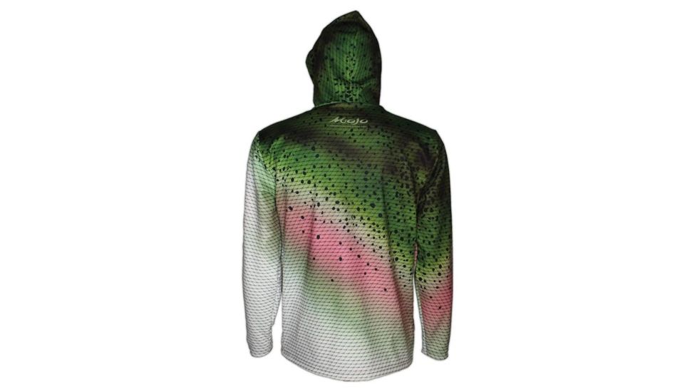 Mojo Sportswear Company Performance Hoodie - Mens, Rainbow Trout, Small, RBW Trout - S - PRF Hoodie