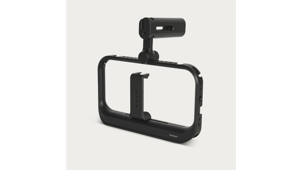 Moment Mobile Supercage w/Integrated USB-C Hub, Aluminum/Rubber, 107-154