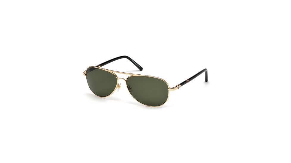 Mont Blanc MB509S Sunglasses - Shiny Rose Gold Frame Color