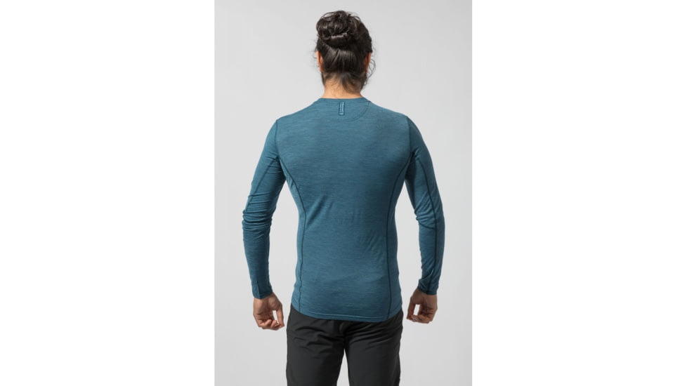 Montane Primino 140G 7 Summits Long Sleeve T-Shirt - Mens, Narwhal Blue, 2XL, MP7SLNARZ08