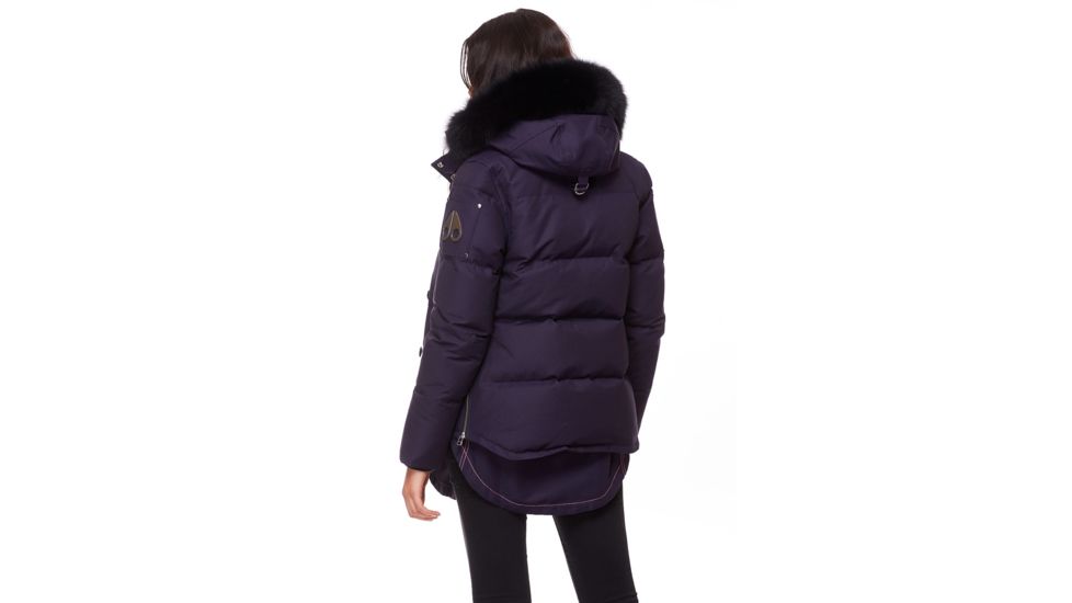 Moose Knuckles 3Q Jacket Women's, Abyss / Black Fur, L, MK2229L3Q-523-L