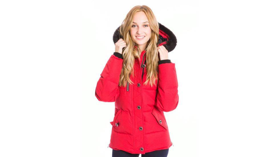 Moose Knuckles 3Q Jacket - Women's-Deep Red-Large