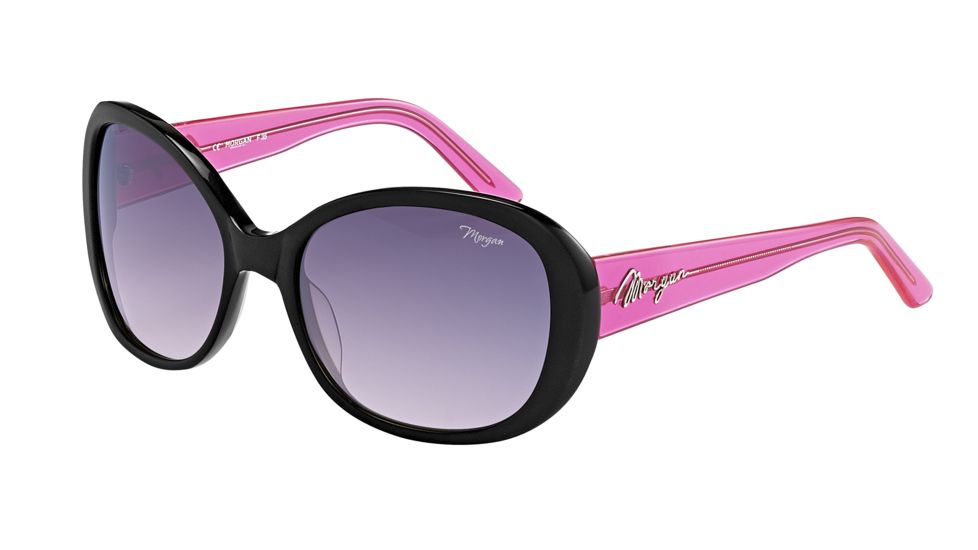 Morgan Prescription Sunglasses 207157 Bifocal Pink Frame Purple Lens