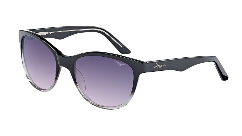 Morgan Prescription Sunglasses 207161 Bifocal Black Frame Purple Lens