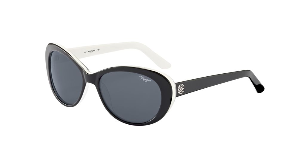 Morgan Prescription Sunglasses 207176 Bifocal Black Frame Black Lens