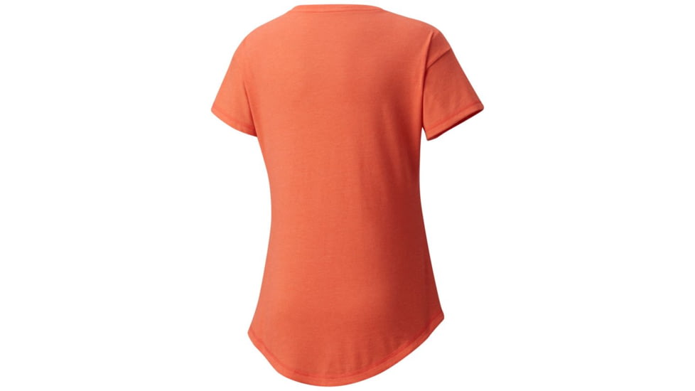 Mountain Hardwear 3 Peaks Short Sleeve T-Shirt - Women's, Heather Solstice Red, XL 1764191805-XL