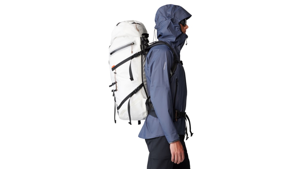 Mountain Hardwear Alpine Light Roll Top 45L Backpack, Undyed, M/L, 2094681-107-M/L
