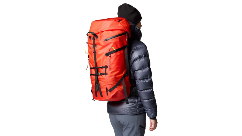 Mountain Hardwear Alpine Light Roll Top 45L Backpack, State Orange, S/M, 2094681-842-S/M