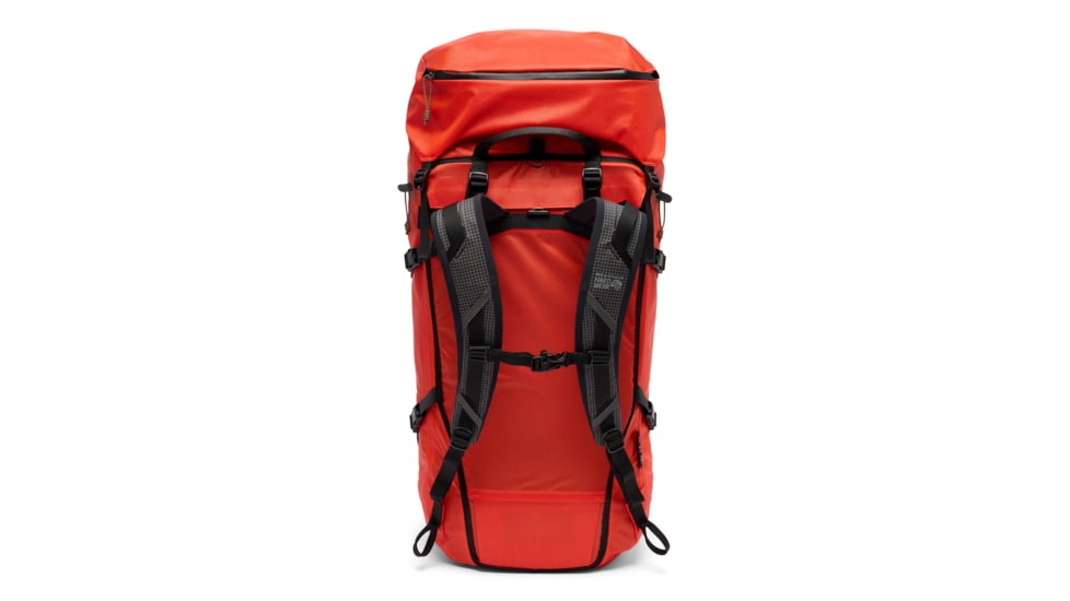 Mountain Hardwear Alpine Light Roll Top 45L Backpack, State Orange, S/M, 2094681-842-S/M