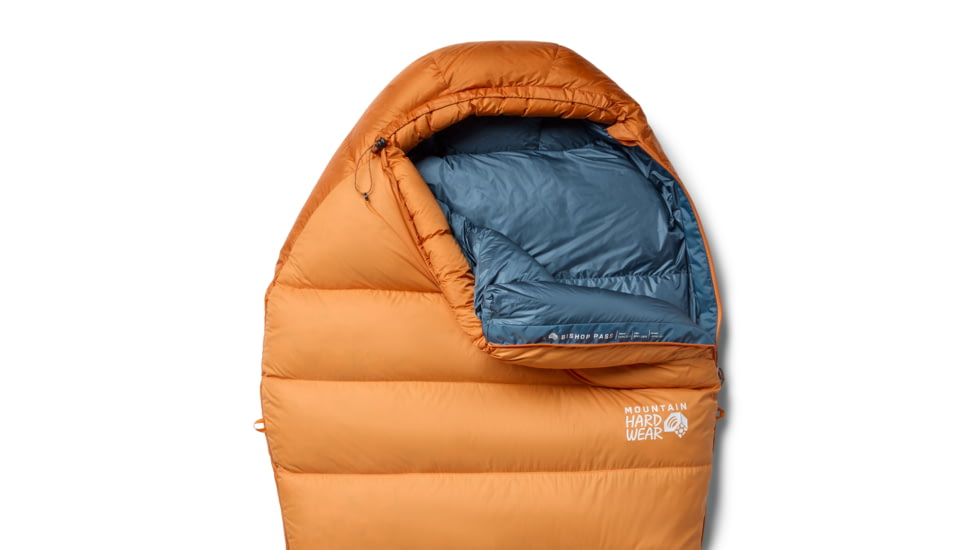 Mountain Hardwear Bishop Pass 0F/-18C Sleeping Bag, Hale Orange, REGxRH, 2105561-835-REGxRH
