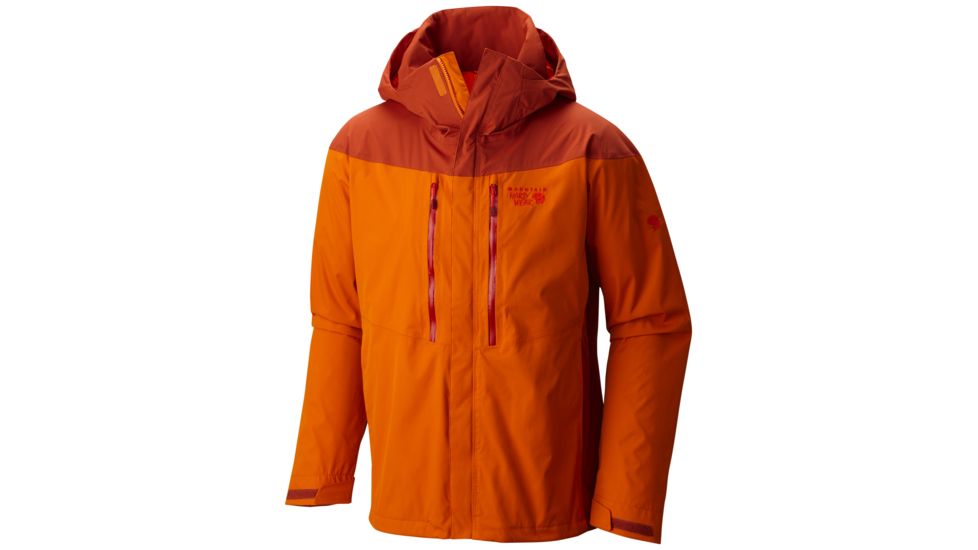 Mountain Hardwear Bombshack Jacket - Men's-Orange Copper/Redwood-Large