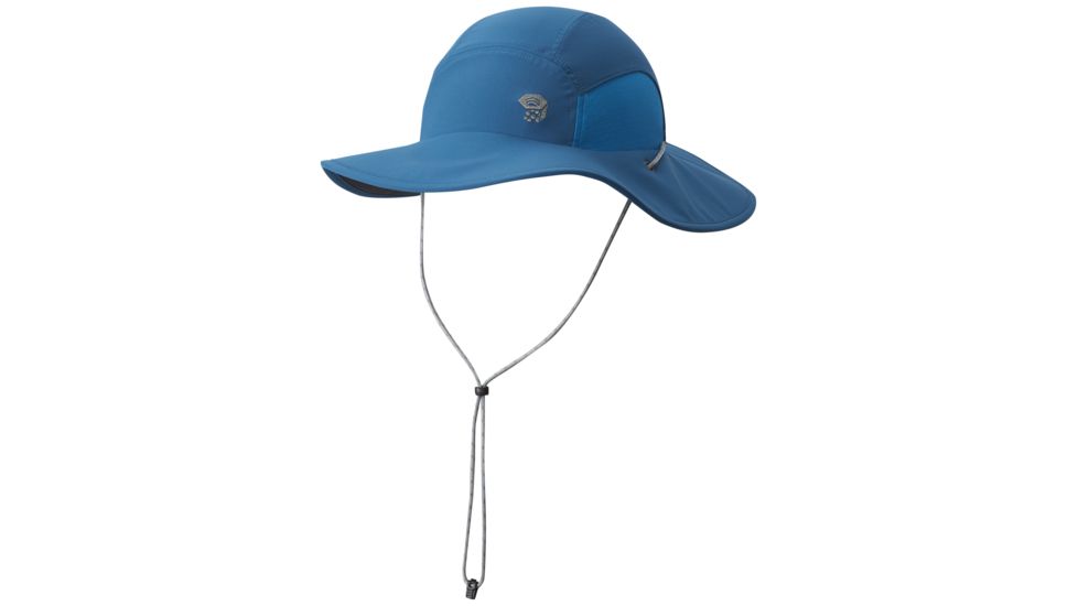Mountain Hardwear Chiller Wide Brim Hat II-Phoenix Blue-Regular