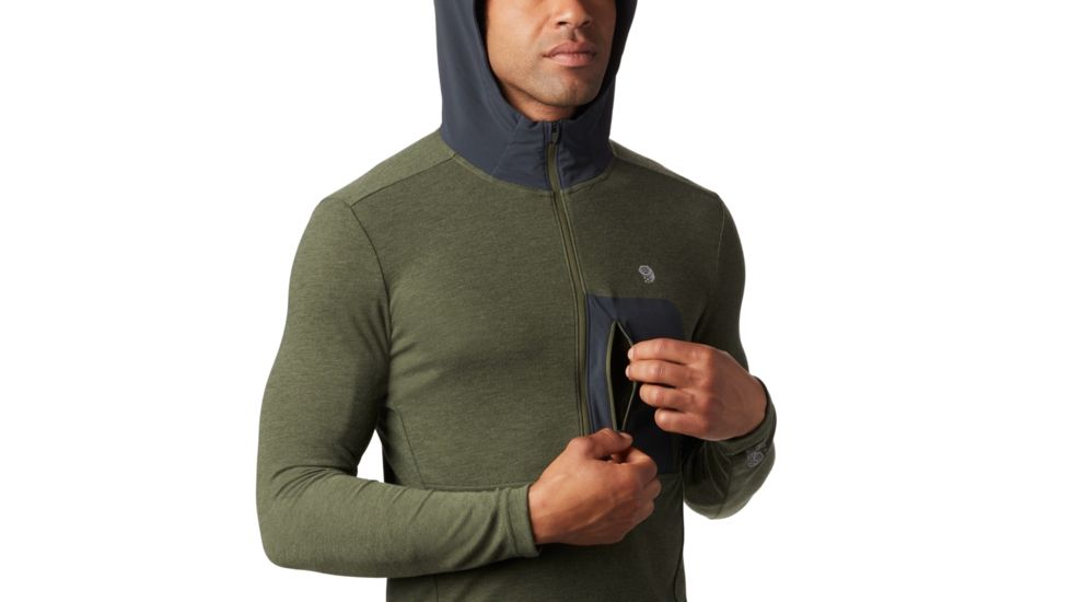Mountain Hardwear Cragger 2 Hoody - Mens, Dark Army, Medium, 1882101304-M